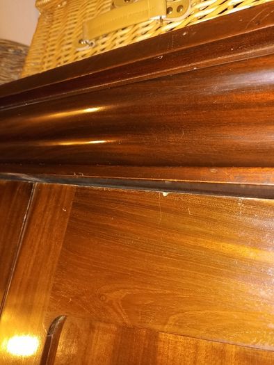 Large Victorian Mahogany Wardrobe