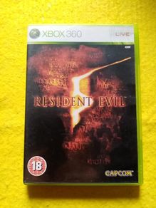 Resident evil 5 Xbox 360 games Original