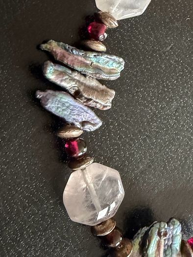 beads with natural stones