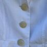 white linen jacket size 14 Image 3