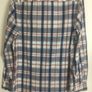 Tommy Hilfiger Mens blue Check long sleeve cotton shirt L 44in Chest Image 5