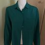Long sleeve green blouse Image 2