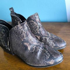 ankle boot premoli snake skin