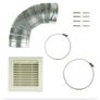 Electriq Universal 150mm Cowl Vent kit Image 9