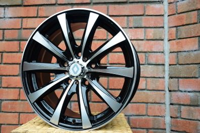 14" Black Alloy Wheels Chevrolet Citroen Dacia Fiat Honda Hyundai Kia Mazda Mitsubishi Nissan Renault Suzuki Seat Toyota VW 4x100
