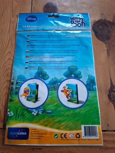 Disney Winnie the Pooh 3d Stickers