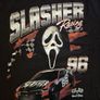 Ghostface Slasher Racing 96 SCREAM Halloween Horror T Shirt Mens MEDIUM Image 2