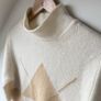 Pringle of Scotland Short Sleeve Mock Neck Pure Cashmere Knit Perfect Image 2