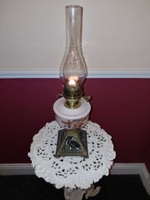 Antique Oil Lamp