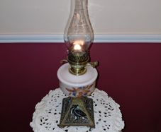 Antique Oil Lamp