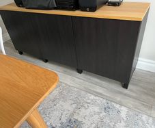Black/oak Basta Sideboard