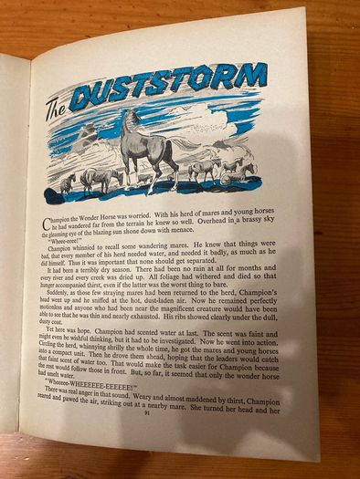 Vintage annual: 'Champion the wonder horse' annual 1966