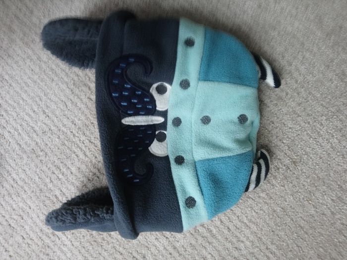 Du Pareil Au Meme unisex snood and viking hat age 8-10