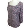 Fat Face Ladies 100% Cotton DITZY floral 3/4 Sleeve Jumper size 14 Image 2