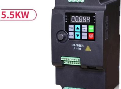 220v 380v 5.5kw Motor Speed Controller VFD Inverter Frequency Converter(5.5KW 380V)