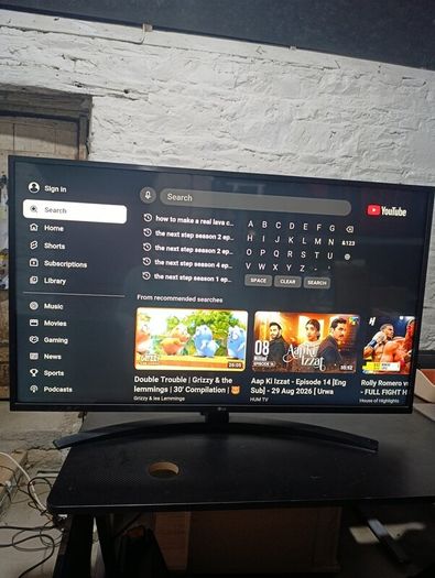 Lg 43" 4k Smart Tv