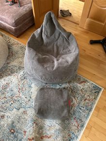 Bean Bag + Foot Stool