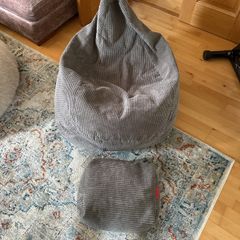 Bean Bag + Foot Stool