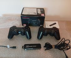Gamestick X2 Controller - retro gaming 3D Games - 4k Gamepad 2.4G Wireless 64GB (Unused) hundreds of games psp n64 etc