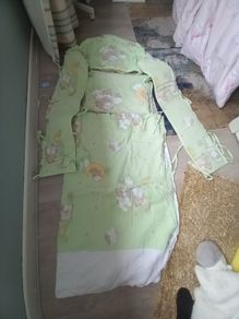 bedding and cot bumper