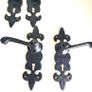 Two Pairs Cast Iron Door Handles Image 8