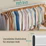 Heavy Duty Clothes Rack with Castors  steel frame 160 to 200 cm Image 6