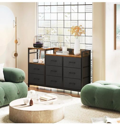 Chest of Drawers Bedroom, Contains 2 USB & 2 AC Ports Sockets
