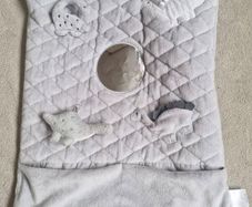 The White Company car seat organiser/toy