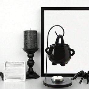 3in1 Set: Witchy Tea Light Holder & Aroma Oil Burner - unique gift