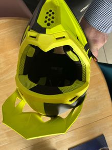 Spotless clean helmets. Ideal for motocross or quad bikes