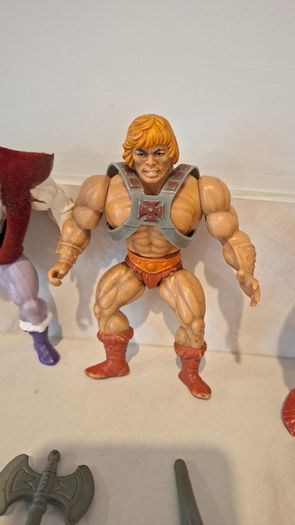 He-Man Figures from 1980's x3 with accessories