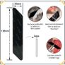 10 Pcs Non Slip Reusable Rug Grippers for Laminate & Wooden floor - Washable Anti Slip Rug Underlay Carpet Grippers Strips - Compatible with Hard, Tiled, Marble Floors Image 2