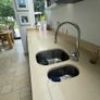 Cream High Gloss Kitchen Image 2