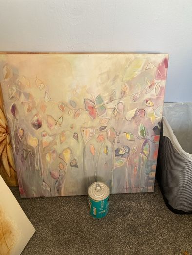 Butterfly canvas picture
