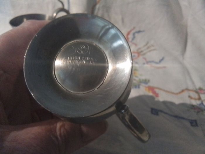 Two Irish Pewter Cups