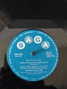 Beethoven "The Archduke" Piano Trio Op. 97 Vinyl Record free viewing