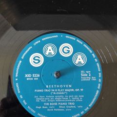 Beethoven "The Archduke" Piano Trio Op. 97 Vinyl Record free viewing