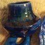Achill Pottery, Scalloped platter, medium vase & posy vase Image 3