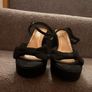 Black Platform Heels Image 2