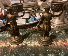 1930s candlestick holders free postage