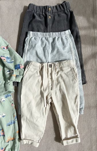 18 Items Baby Boy Essential Winter Clothes Bundles 9-12 Months