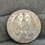 1969 G Germany 5 Mark Theodor Fontane Silver Coin Image 4