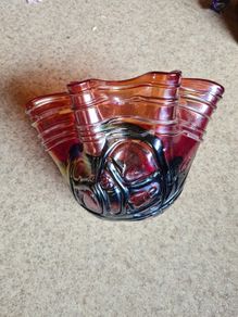 carnival lustreware bowl