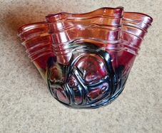 carnival lustreware bowl