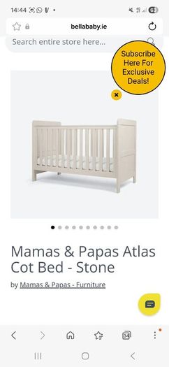 Mama's & Papa's Atlas Cot Bed