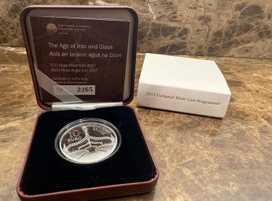 Ha'penny Bridge 10 Euro Silver Coin