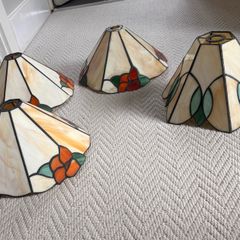 Tiffany style lampshades