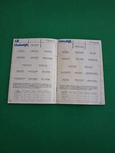1982 All Ireland Hurling Final Match Programme