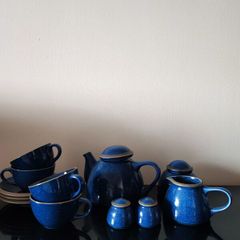 Imperial blue tea set - 12 pieces