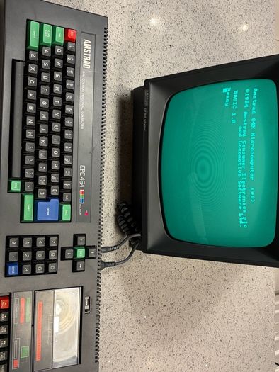 Amstrad CPC 464 + GT64 Monitor + Original Box - Tested & Working